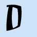 Letter D 