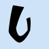 Letter U