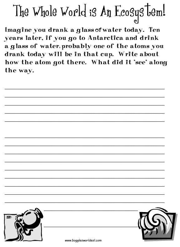 Essay worksheets middle school