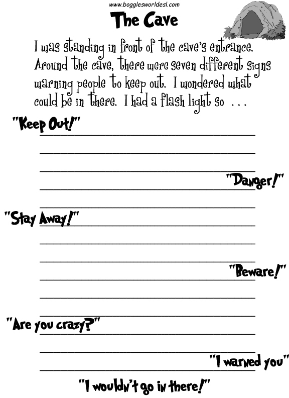 creative writing prompts for 8 year olds