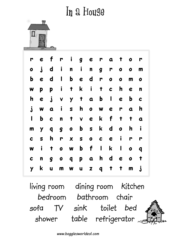 Cereal Word Search