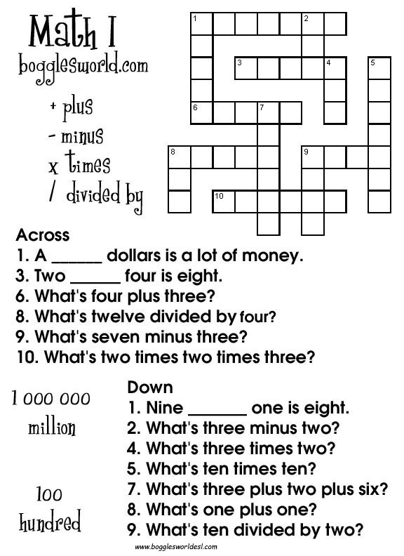 Crosswords - englishdesktop.pl