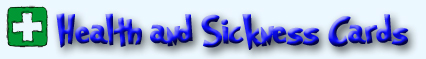 Flashcards for teaching vocabulary related to health and medicine.