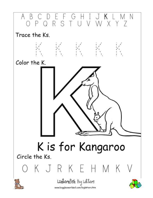 letter-k-alphabet-worksheets