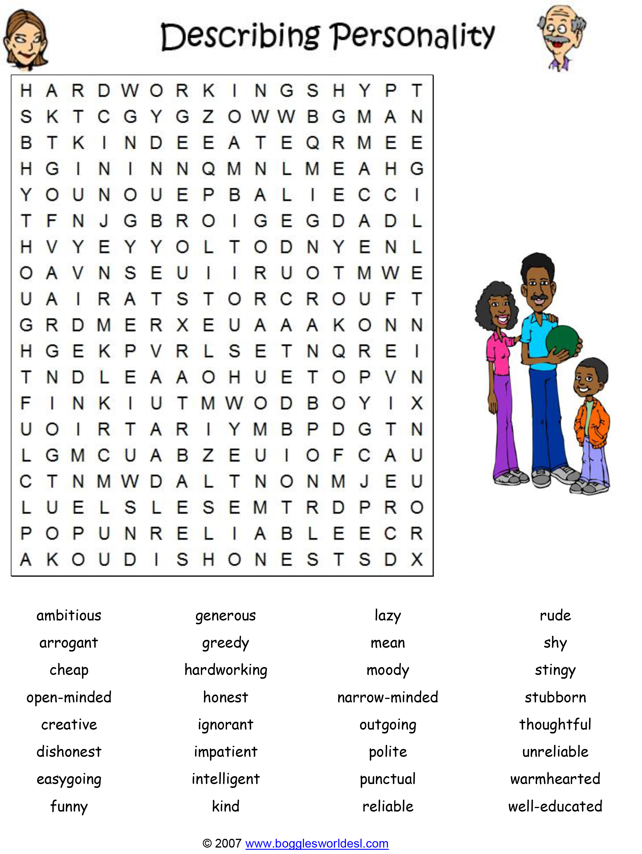 personality-traits-word-search