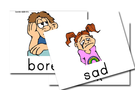 Large Emotions And Feelings Flashcards