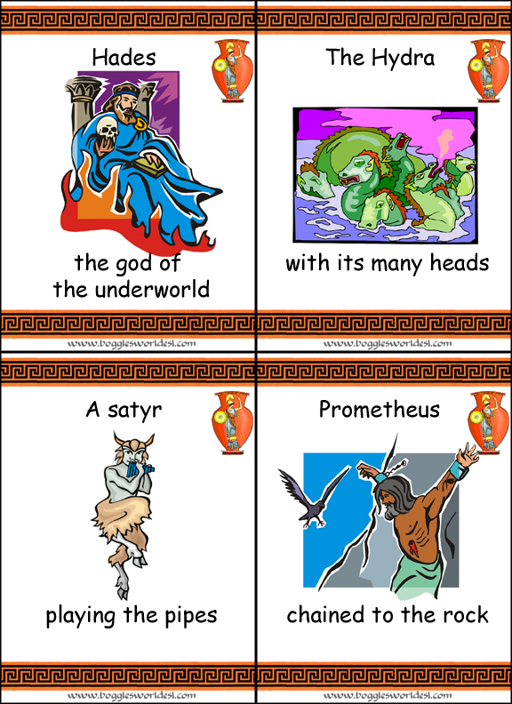 Greek Mythology Flashcards 8542