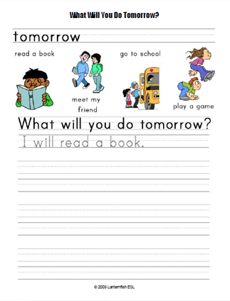 What Will You Do Tomorrow