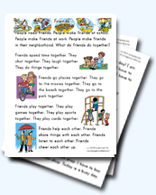 Friendship Worksheets for Young Learners