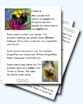 Insect Worksheets for Young Learners