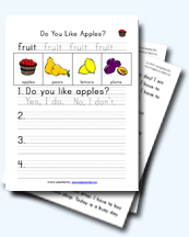 Basic Sentence Structure Worksheets for Young Learners