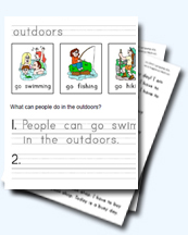 The Great Outdoors Worksheets for Young Learners