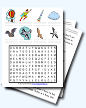Objects in the Sky Worksheets for Young Learners