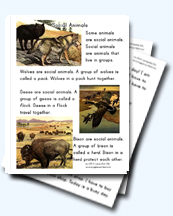 Animal Groupings Worksheets for Young Learners