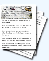 Transportation Worksheets for Young Learners
