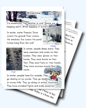 Winter Worksheets for Young Learners