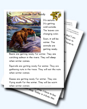 Sample Reading Selections for Young Learners