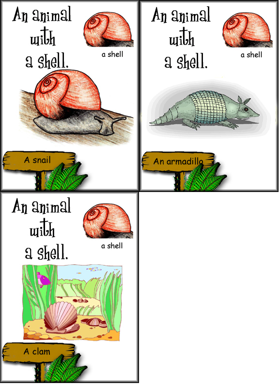 Animal Body Parts Flashcards for Life Science and ESL