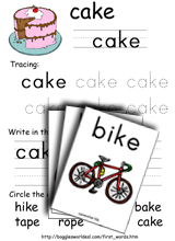 A Collection of Long Vowel Phonics Worksheets