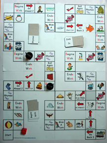 phonetic r matching Board Say Consonant Blend It and Game: Spell