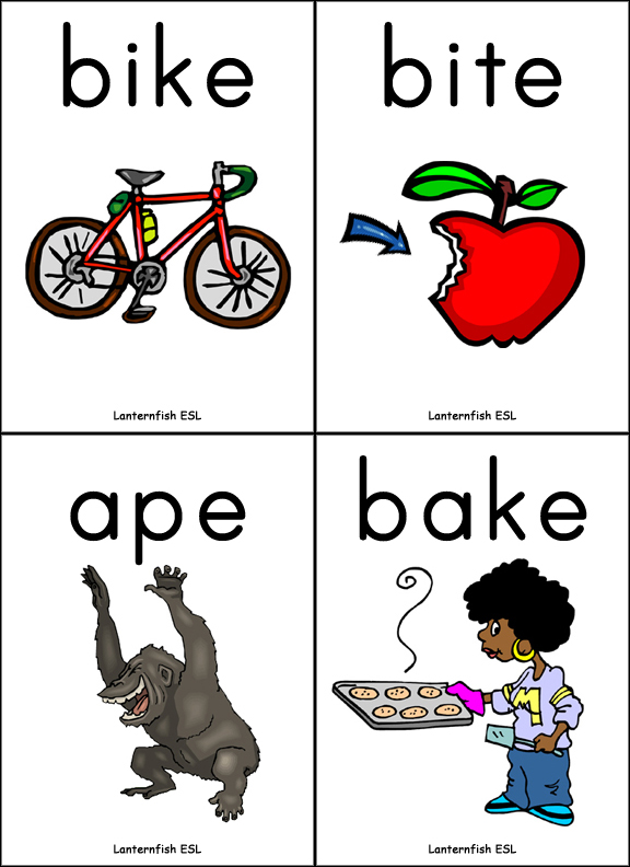 Long Vowel Flashcards