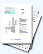 A Collection of Bodies of Water Worksheets