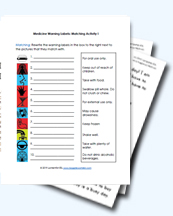 A Collection of Vocabulary Worksheets for Teaching Pharmacy Language